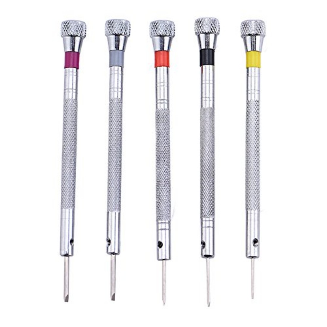 Buy DIY Crafts Precision Flat Blade Slotted Screwdrivers set with Stand ...