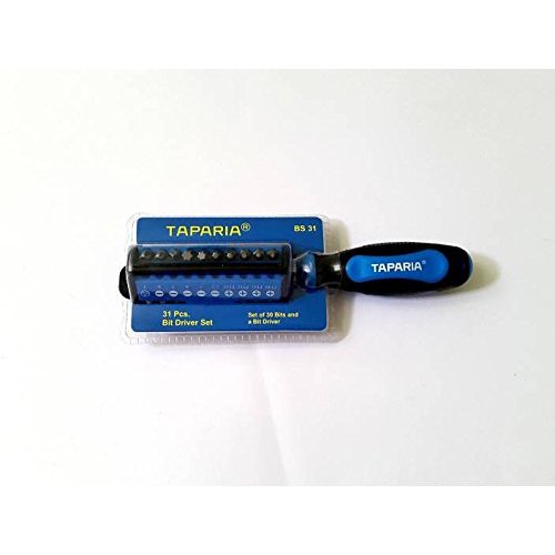 Buy Taparia BS31 Bit Driver Set (Multicolour Pack of 31) Online ₹519