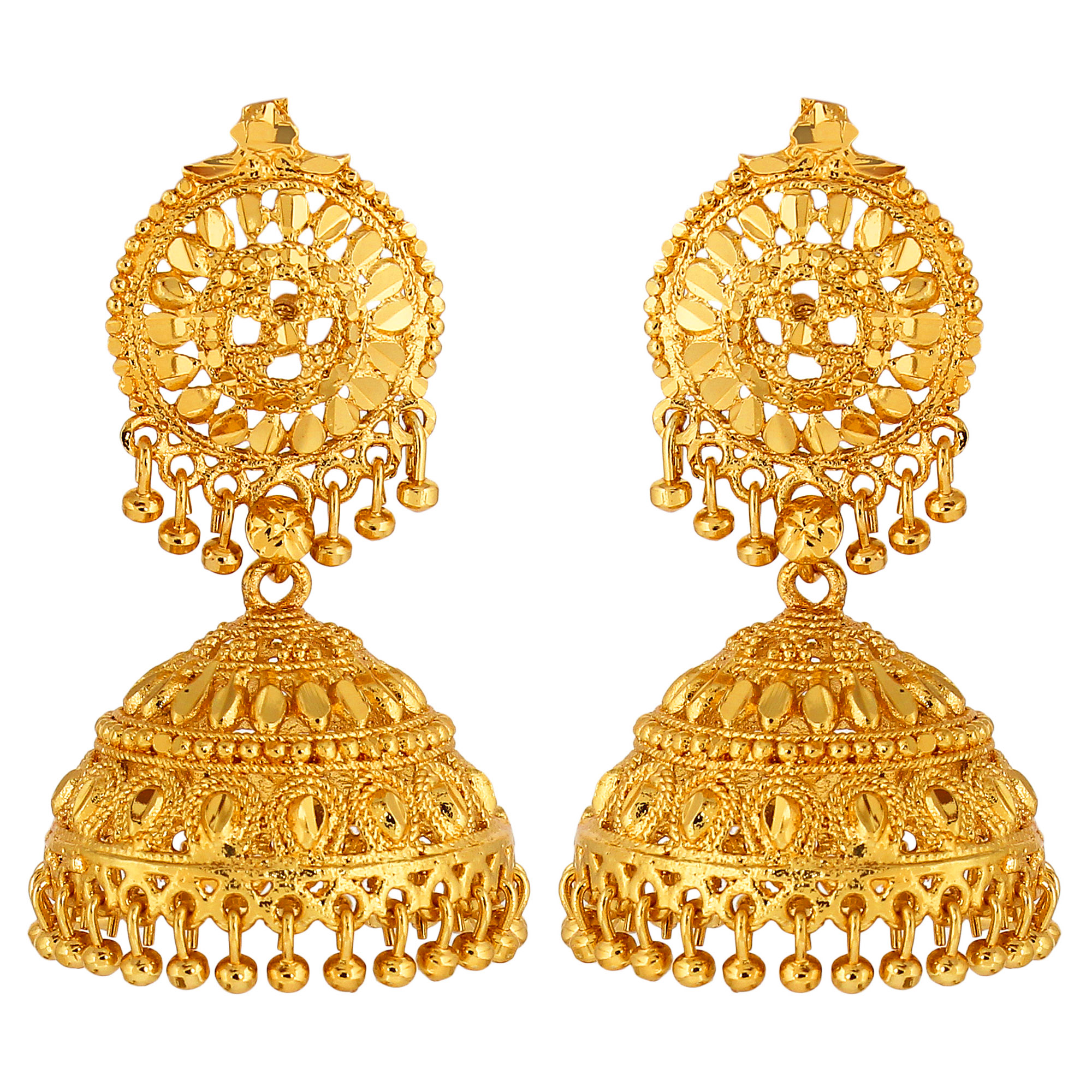 Buy Goldnera Gold Plated Traditional Jhumki For Women Online From Shopclues