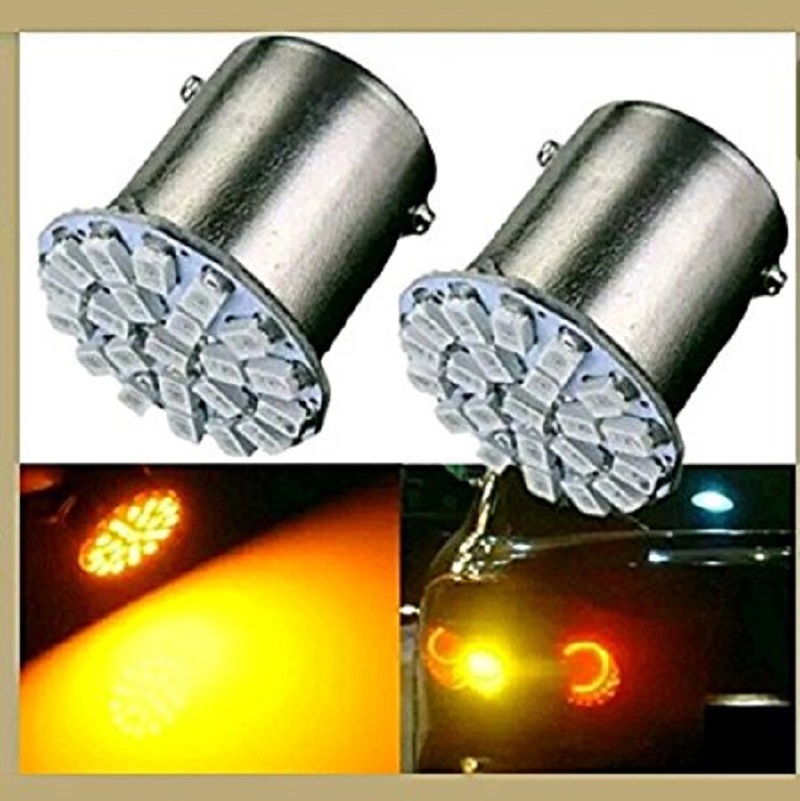 Buy Allyours 4 x 22SMD LED Universal Bike Red Indicator Light Bulb