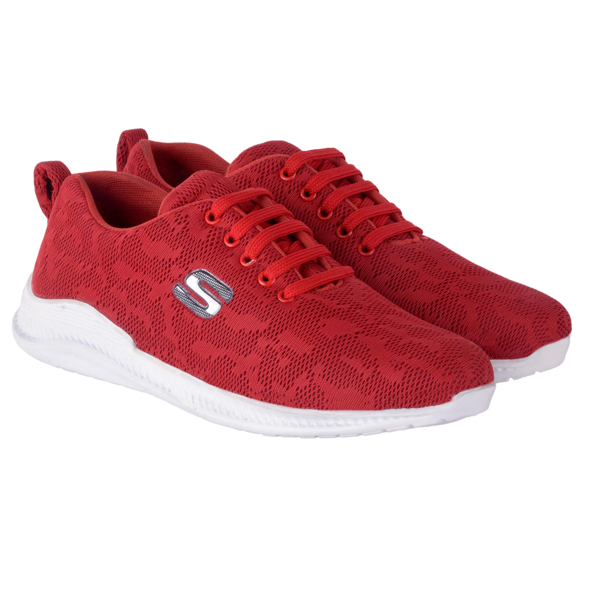 Buy Red Stylish Sports Shoes for Men Online - Get 74% Off