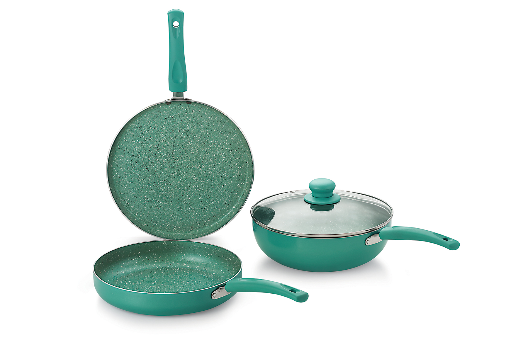 Nirlon Nonstick Induction Base 4Pcs Galaxy Cookware Set 4pc galaxy gift set