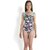 Speedo Girls Swimwear Bubble Fish Allover Splashback One Piece