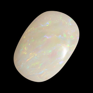                       Certified Off-White Crystal Natural Opal Gemstone10 to 11 Carat for Astrological Purpose                                              