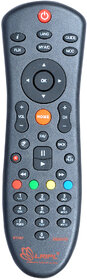 LRIPL DTH57 DISH TV HD DTH Remote Controller ( Black)