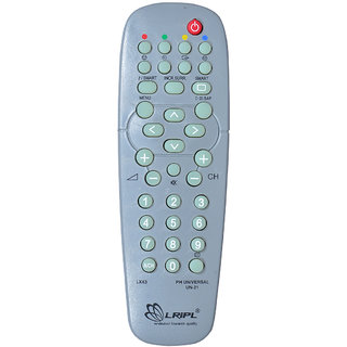 LRIPL UN21 Philips Universal TV Remote Controller (White)