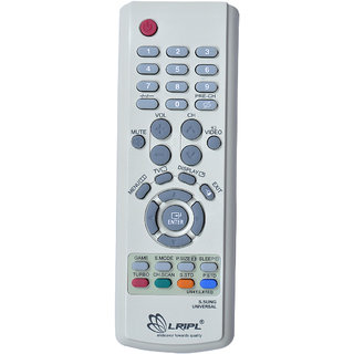 LRIPL UN41 Samsung Universal TV Remote Controller (White)