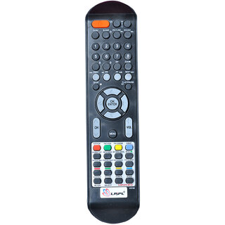                      LRIPL V-MT22/S-MT22 Videocon/Sansui Universal LED TV Remote Controller (Black)                                              