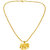 Men Style Religious Jewelry Mahakal Shiva Gold  Brass Necklace Pendant