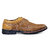 JK Port Men's Brown Genuine Leather Casual Shoes