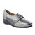 JK Port Women's Grey Genuine Leather Casual Shoes