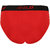 SOLO Men's Rockstar Red Cotton Stretch Ultra Soft Classic Brief