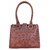 RSI Women's Brown Leather Shoulder Handbag