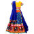 Aglare Yellow  cotton  blouse ,cotton Blue  Lehenga,designer Lehenha choli  with Odhani.garba,navratri.