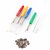 Vardhman Seam Ripper/Stitch Opener Sewing Craft Tool with Cover Pack of 10 Wholesale Pack with 12 sea Shell Buttons