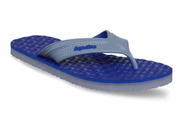 Buy Aqualite Men Blue Casual Slippers Online 180 from ShopClues