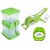 Combo of Plastic Vegetable, Onion Chopper Cum Cutter, Apple Cutter, Chilly Cutter , Assorted Colors