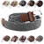 DDH Multicolor Fabric Strechable Pin-Hole Buckle Belt Up To 44 Inches (Assorted Color)