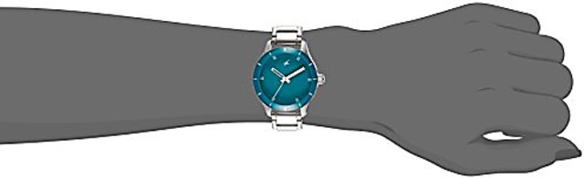 YOUNIQUE BLUE DIAL STAINLESS STEEL STRAP WATCH 6278QM01 – Krishna Watch