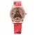 KDS Analog Paris Design Red Colour Womens Watches Ladies Watches Girls Watches Designer Watches