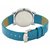Analogue BLue Dial Womens  Girls Watch TC -138 Leather Strap- New Collection