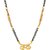 MFJ Fashion Luxurious Traditional Wati Long Haram Brass 1 Gram Gold Plated Mangalsutra For Women