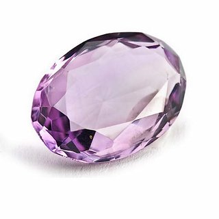 Semi- Precious Loose Gemstone Amethyst 7.5 Ratti Gemstone For Astrological Purpose By CEYLONMINE Semi- Precious Loose Gemstone Amethyst 7.5 Ratti Gemstone For Astrological Purpose By CEYLONMINE