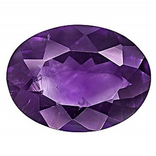                       Natural Stone 9.25 Ratti Amethyst Gemstone Certified Effective Stone For U                                              