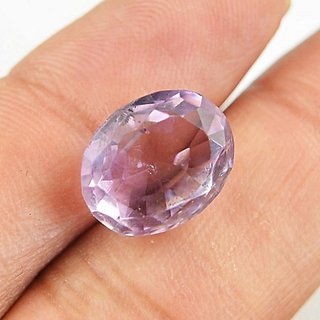 CEYLONMINE- 9.25 Ratti Natural Stone Amethyst Unheated & Untreated stone Jamuniya For Unisex CEYLONMINE- 9.25 Ratti Natural Stone Amethyst Unheated & Untreated stone Jamuniya For Unisex