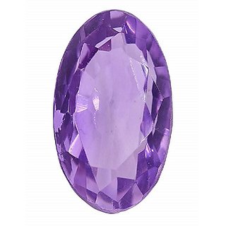                       5.5 Ratti Natural Stone Amethyst Unhetaed & Lab Certified Semi- Precious Stone By Ceylonmine                                              