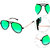 TheWhoop UV Protected Combo Mirror Aviator Sunglasses For Men, Women, Boys, Girls