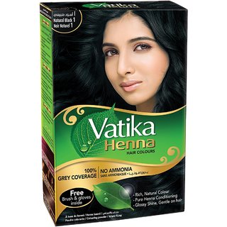 Vatika Henna Natural Black Hair Color