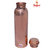 SAGER 100  Pure Copper Jug, Water Bottle and Glass Combo/Copper Drink ware set (1 Jug, 1 Water Bottle and 2 Glass)
