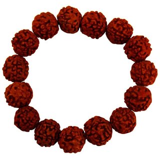                       Yuvi Shoppe five mukhi rudraksha bracelet-2pcs                                              