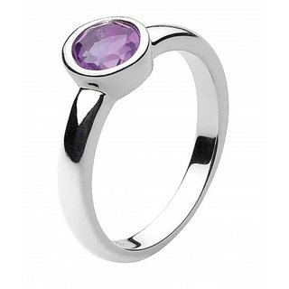                       4.25 carat Amethyst Silver Ring Natural  Original gemstone jamunia stone ring by Ceylonmine                                              
