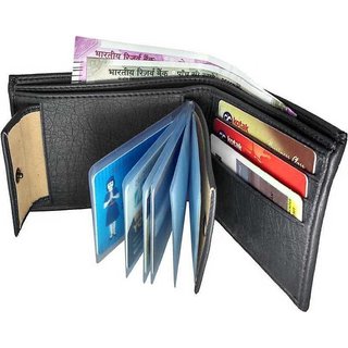 Fashlook Black Wallet For Men