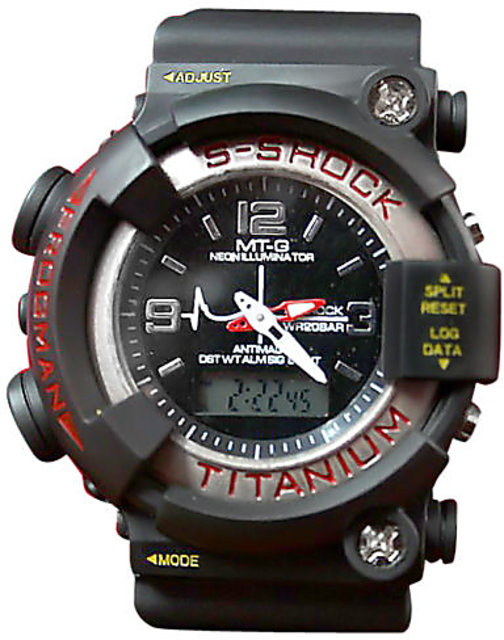 s shock watch alarm