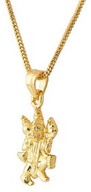 Bajrangbali pendant natural locket gold plated by Ceylonmine