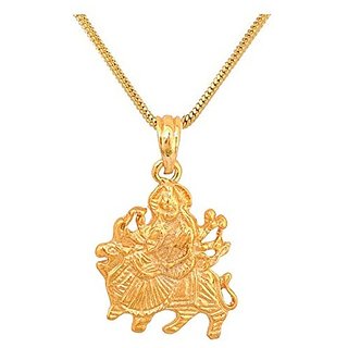                       Durga Mata Pendant Natural gold plated mata pendant by Ceylonmine                                              