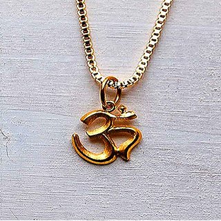                       Original Om shiv Pendant gold plated pendant by Ceylonmine                                              
