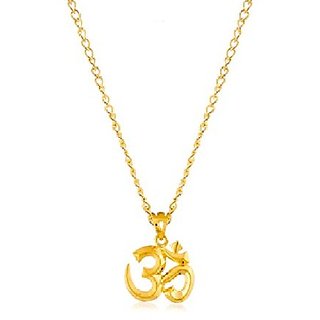                       Om pendant gold plated by Ceylonmine                                              