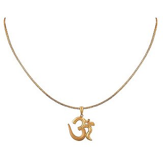                       Om Shiv Pendant Gold Plated Pendant By Ceylonmine                                              