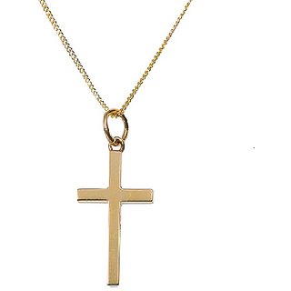                       Jesus Cross Pendant gold plated shiv locket by Ceylonmine                                              