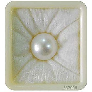                       6.25 Ratti Pearl GemStone 100% Certified Original Moti Stone                                              