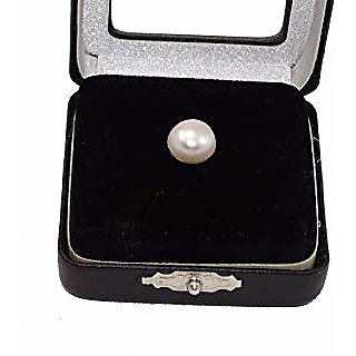                       12.25 Ratti Pearl GemStone 100 Certified Original Moti Stone                                              