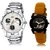 LOREM Analog  White&Black Dial Wrist watch For  Couple-LK-101-235