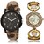 LOREM Analog  Black&White&Gold Dial Wrist watch For  Couple-LK-03-204