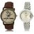 LOREM Analog  Orange&Silver Dial Wrist watch For  Couple-LK-29-227