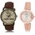 LOREM Analog  Orange&Rose Gold Dial Wrist watch For  Couple-LK-29-228