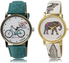 LOREM Analog  Multicolor Dial Wrist watch For  Women-LK-229-243